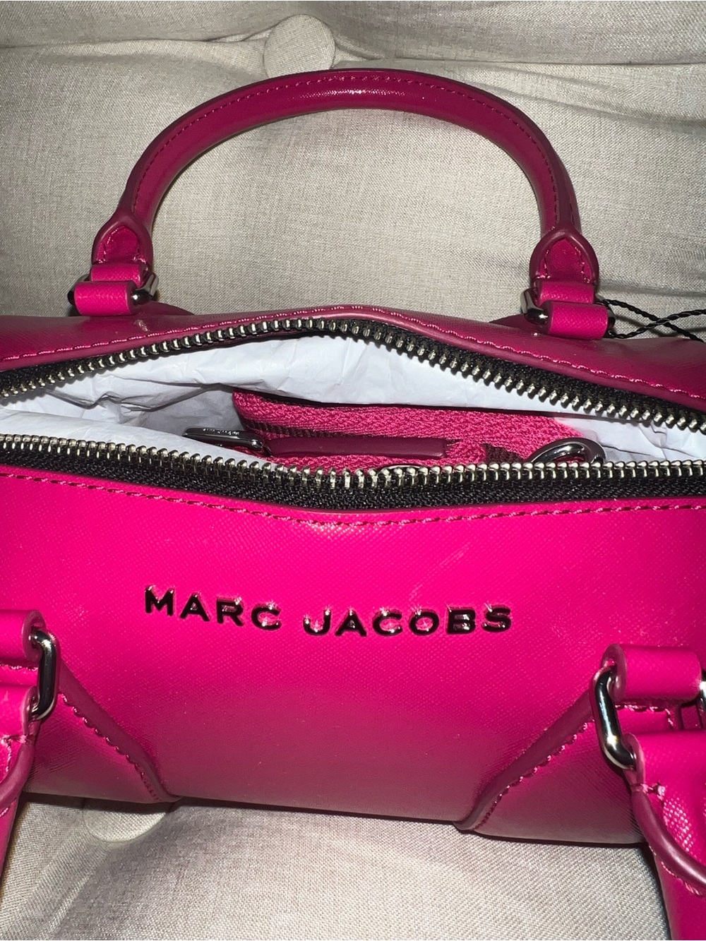π Marc Jacobs logo barrel crossbody bag - Picture 6 of 8